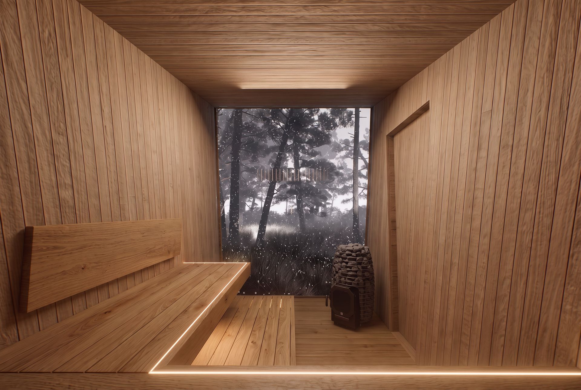 Natural Wood Interior
